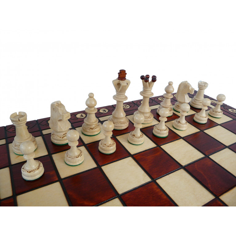 Összecsukható fa sakk 410*410 PL125